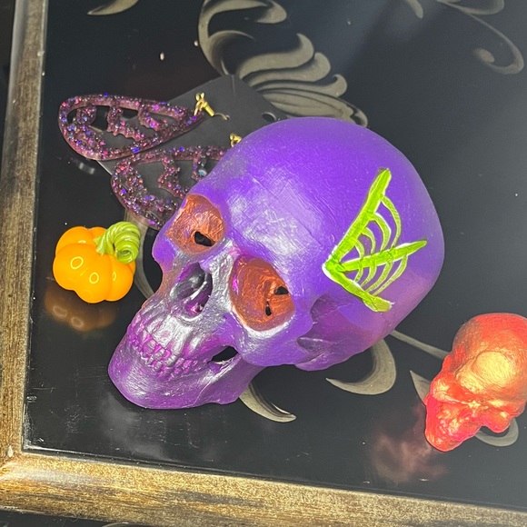 Custom made skull art💀🎨🖌️ - Picture 2 of 11